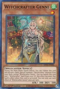 Witchcrafter Genni - 2021 Tin of Ancient Battles - YuGiOh card