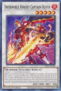 Infernoble Knight Captain Oliver - 2021 Tin of Ancient Battles - YuGiOh card