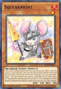 Squeaknight - 2021 Tin of Ancient Battles - YuGiOh card
