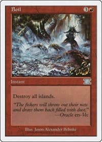 Boil - Classic Sixth Edition - Magic: The Gathering card