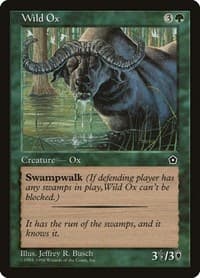 Wild Ox - Portal Second Age - Magic: The Gathering card