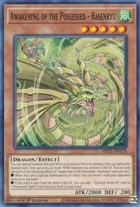 Awakening of the Possessed - Rasenryu - 2021 Tin of Ancient Battles - YuGiOh card