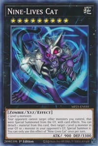 Nine-Lives Cat - 2021 Tin of Ancient Battles - YuGiOh card