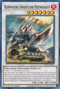 Rampaging Smashtank Rhynosaber - 2021 Tin of Ancient Battles - YuGiOh card