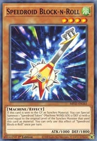 Speedroid Block-n-Roll - 2021 Tin of Ancient Battles - YuGiOh card