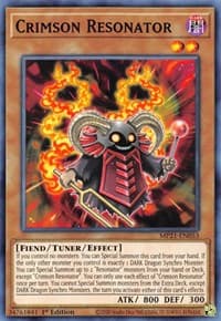 Crimson Resonator - 2021 Tin of Ancient Battles - YuGiOh card