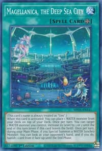 Magellanica, the Deep Sea City - 2021 Tin of Ancient Battles - YuGiOh card