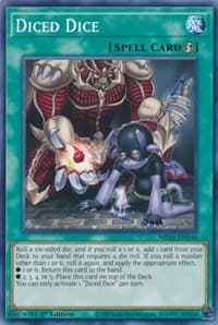 Diced Dice - 2021 Tin of Ancient Battles - YuGiOh card