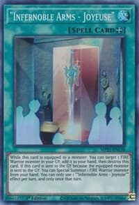 "Infernoble Arms - Joyeuse" - 2021 Tin of Ancient Battles - YuGiOh card