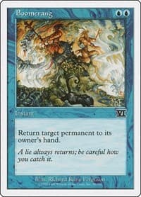 Boomerang - Classic Sixth Edition - Magic: The Gathering card
