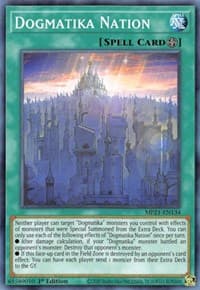 Dogmatika Nation - 2021 Tin of Ancient Battles - YuGiOh card