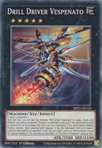 Drill Driver Vespenato - 2021 Tin of Ancient Battles - YuGiOh card