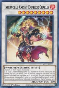 Infernoble Knight Emperor Charles - 2021 Tin of Ancient Battles - YuGiOh card
