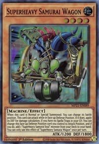 Superheavy Samurai Wagon - 2021 Tin of Ancient Battles - YuGiOh card