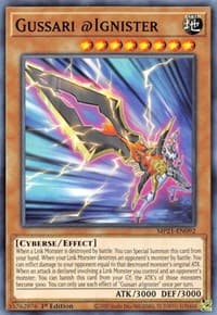 Gussari @Ignister - 2021 Tin of Ancient Battles - YuGiOh card