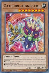 Gatchiri @Ignister - 2021 Tin of Ancient Battles - YuGiOh card