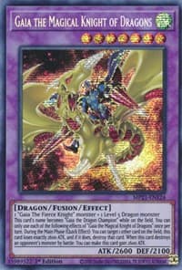 Gaia the Magical Knight of Dragons - 2021 Tin of Ancient Battles - YuGiOh card