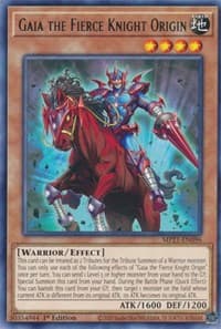 Gaia the Fierce Knight Origin - 2021 Tin of Ancient Battles - YuGiOh card