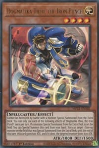 Dogmatika Theo, the Iron Punch - 2021 Tin of Ancient Battles - YuGiOh card