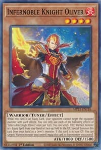 Infernoble Knight Oliver - 2021 Tin of Ancient Battles - YuGiOh card