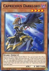 Capricious Darklord - 2021 Tin of Ancient Battles - YuGiOh card