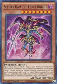 Soldier Gaia The Fierce Knight - 2021 Tin of Ancient Battles - YuGiOh card