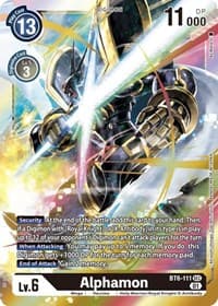 Alphamon - Double Diamond - Digimon Card Game card