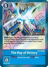 The Ray of Victory (DC-1 Grand Prix) - Release Special Booster 1.5 - Digimon Card Game card