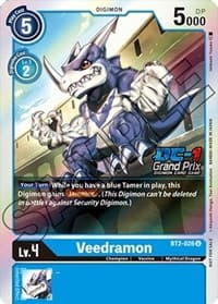 Veedramon (DC-1 Grand Prix) - Release Special Booster 1.5 - Digimon Card Game card