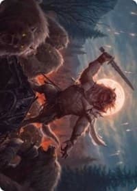 Tovolar, the Midnight Scourge Art Card (06/81) - Art Series: Innistrad: Midnight Hunt - Magic: The Gathering card