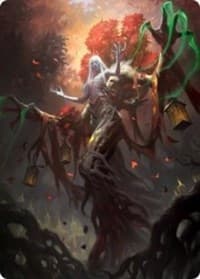 Wrenn and Seven Art Card - Art Series: Innistrad: Midnight Hunt - Magic: The Gathering card