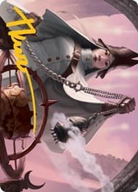 Celestus Sanctifier Art Card (Gold-Stamped Signature) - Art Series: Innistrad: Midnight Hunt - Magic: The Gathering card