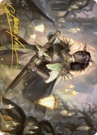 Sungold Sentinel Art Card (Gold-Stamped Signature) - Art Series: Innistrad: Midnight Hunt - Magic: The Gathering card