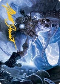 Insectile Aberration Art Card (Gold-Stamped Signature) - Art Series: Innistrad: Midnight Hunt - Magic: The Gathering card