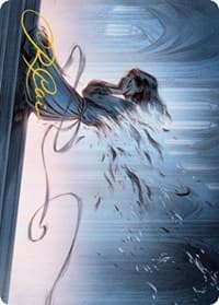 Fading Hope Art Card (Gold-Stamped Signature) - Art Series: Innistrad: Midnight Hunt - Magic: The Gathering card
