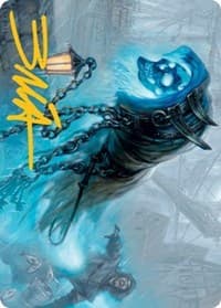 Nebelgast Intruder Art Card (Gold-Stamped Signature) - Art Series: Innistrad: Midnight Hunt - Magic: The Gathering card