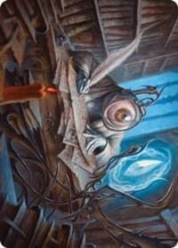 Unblinking Observer Art Card - Art Series: Innistrad: Midnight Hunt - Magic: The Gathering card