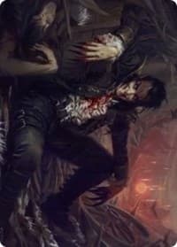 Arrogant Outlaw Art Card - Art Series: Innistrad: Midnight Hunt - Magic: The Gathering card