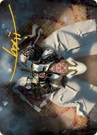 Jerren, Corrupted Bishop Art Card (Gold-Stamped Signature) - Art Series: Innistrad: Midnight Hunt - Magic: The Gathering card