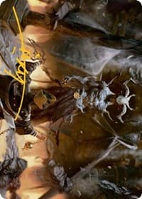 Ormendahl, the Corrupter Art Card (Gold-Stamped Signature) - Art Series: Innistrad: Midnight Hunt - Magic: The Gathering card