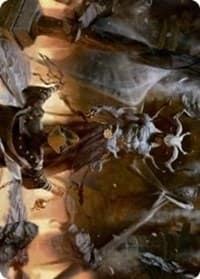 Ormendahl, the Corrupter Art Card - Art Series: Innistrad: Midnight Hunt - Magic: The Gathering card