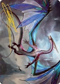 Moonveil Regent Art Card (Gold-Stamped Signature) - Art Series: Innistrad: Midnight Hunt - Magic: The Gathering card
