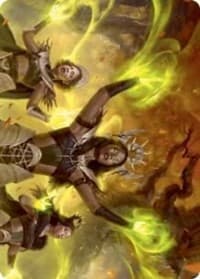 Dawnhart Wardens Art Card - Art Series: Innistrad: Midnight Hunt - Magic: The Gathering card