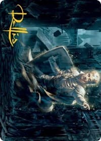 Dennick, Pious Apparition Art Card (Gold-Stamped Signature) - Art Series: Innistrad: Midnight Hunt - Magic: The Gathering card