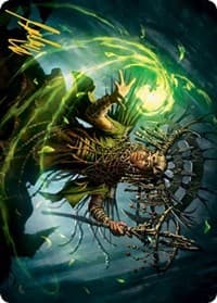 Katilda, Dawnhart Prime Art Card (Gold-Stamped Signature) - Art Series: Innistrad: Midnight Hunt - Magic: The Gathering card