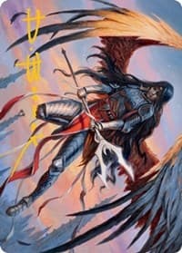 Liesa, Forgotten Archangel Art Card (Gold-Stamped Signature) - Art Series: Innistrad: Midnight Hunt - Magic: The Gathering card