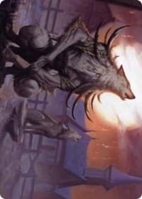 Lord of the Ulvenwald Art Card - Art Series: Innistrad: Midnight Hunt - Magic: The Gathering card