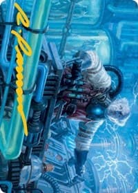 Ludevic, Necrogenius Art Card (Gold-Stamped Signature) - Art Series: Innistrad: Midnight Hunt - Magic: The Gathering card