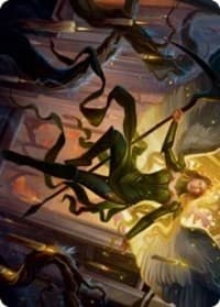 Sigarda, Champion of Light Art Card - Art Series: Innistrad: Midnight Hunt - Magic: The Gathering card