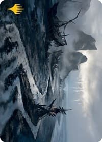 Shipwreck Marsh Art Card (Gold-Stamped Signature) - Art Series: Innistrad: Midnight Hunt - Magic: The Gathering card